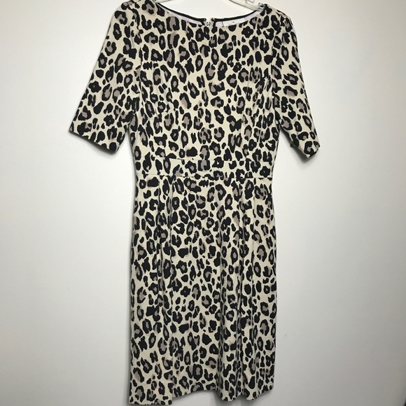 kate spade Dresses & Skirts - Kate Spade Leopard Print Stretch Dress Sz 8